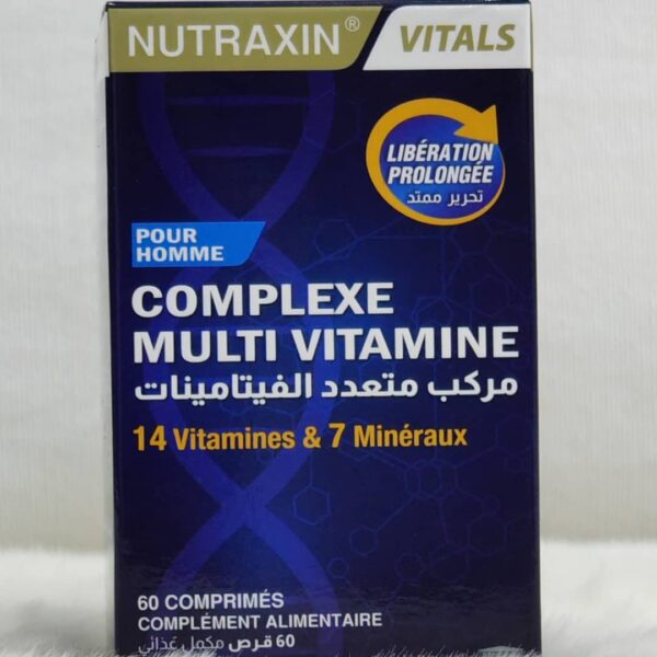 Complexe Multivitamines Homme Nutraxin Vitals – Image 2