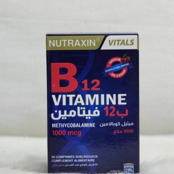 Vitamine B12 Nutraxin Vitals 1000 mcg – Image 2
