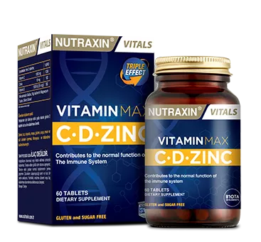 Nutraxin Vitals C D & Zinc