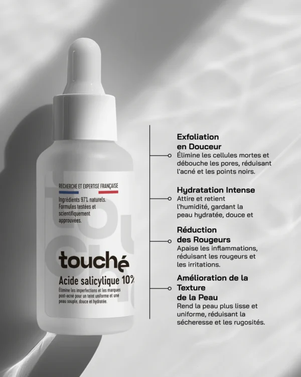 Touché Skincare Lab Acide Salicylique 10% Anti-Imperfections – Image 2