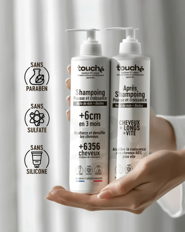 Pack shampooing et après-shampooing pousse et croissance – Image 2