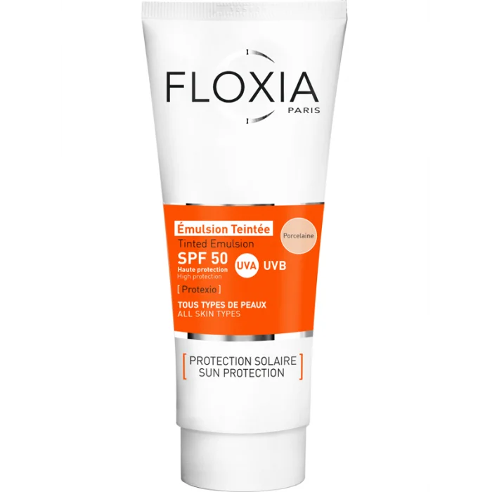 FLOXIA Emulsion Teintée Porcelaine SPF50 50ml